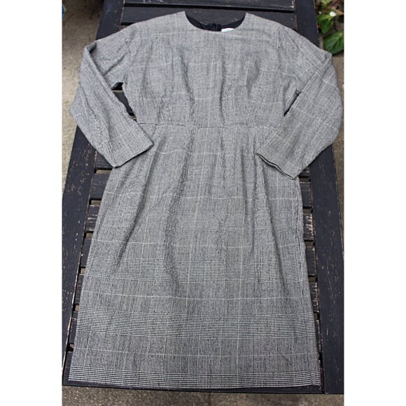 MM LaFleur - Rosa Dress - Katharine Hepburn Houndstooth, sz 8 - Picture 6 of 15